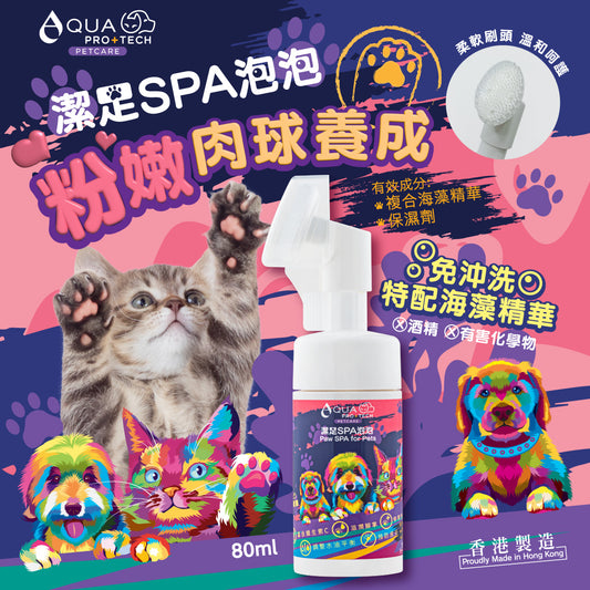 腳掌潔護SPA泡泡
