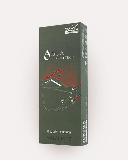 KF94 3D立體口罩 碧綠色系 10片