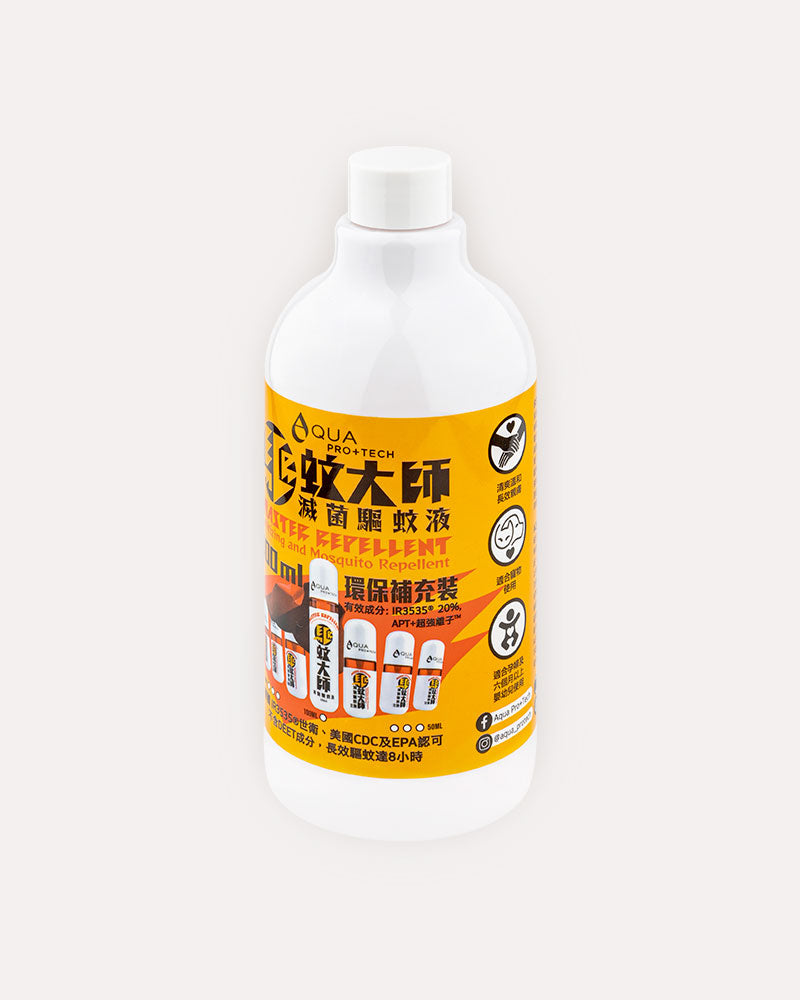 「驅蚊大師」滅菌驅蚊液 400ml 環保補充裝