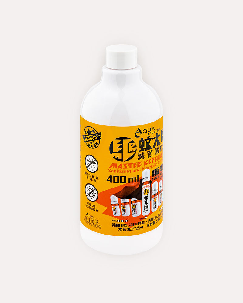 「驅蚊大師」滅菌驅蚊液 400ml 環保補充裝